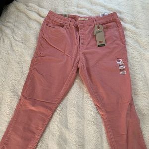 Pink Corduroy Levi’s Pants